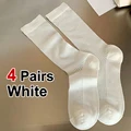 4 Pairs White