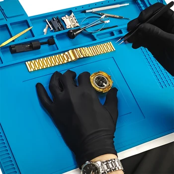 Tappetino in Silicone per Riparazione di Dispositivi Digitali, Isolante Termico per Riparazione di Telefoni Cellulari e Orologi