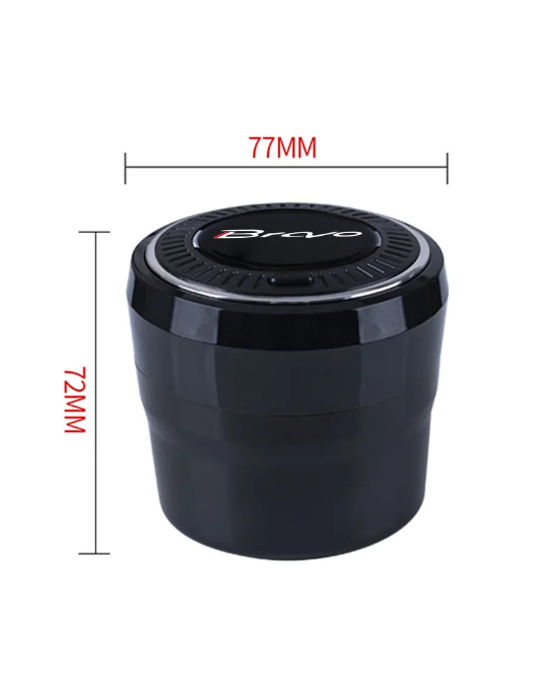 For Fiat BRAVO Car Ashtray Cenicero Car Accessories