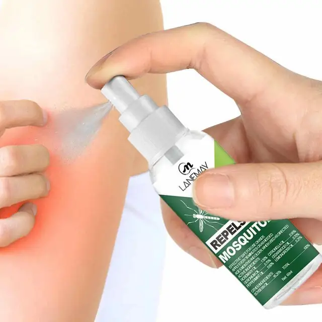 60 Ml-Es Harapásgátló Spray-Wc-Víz Gyerekek Hordozható Növényi Extrakciós Rozmaringolaj-Visszataszító Spray-Harapásellenes Antipruritikus - Image 2