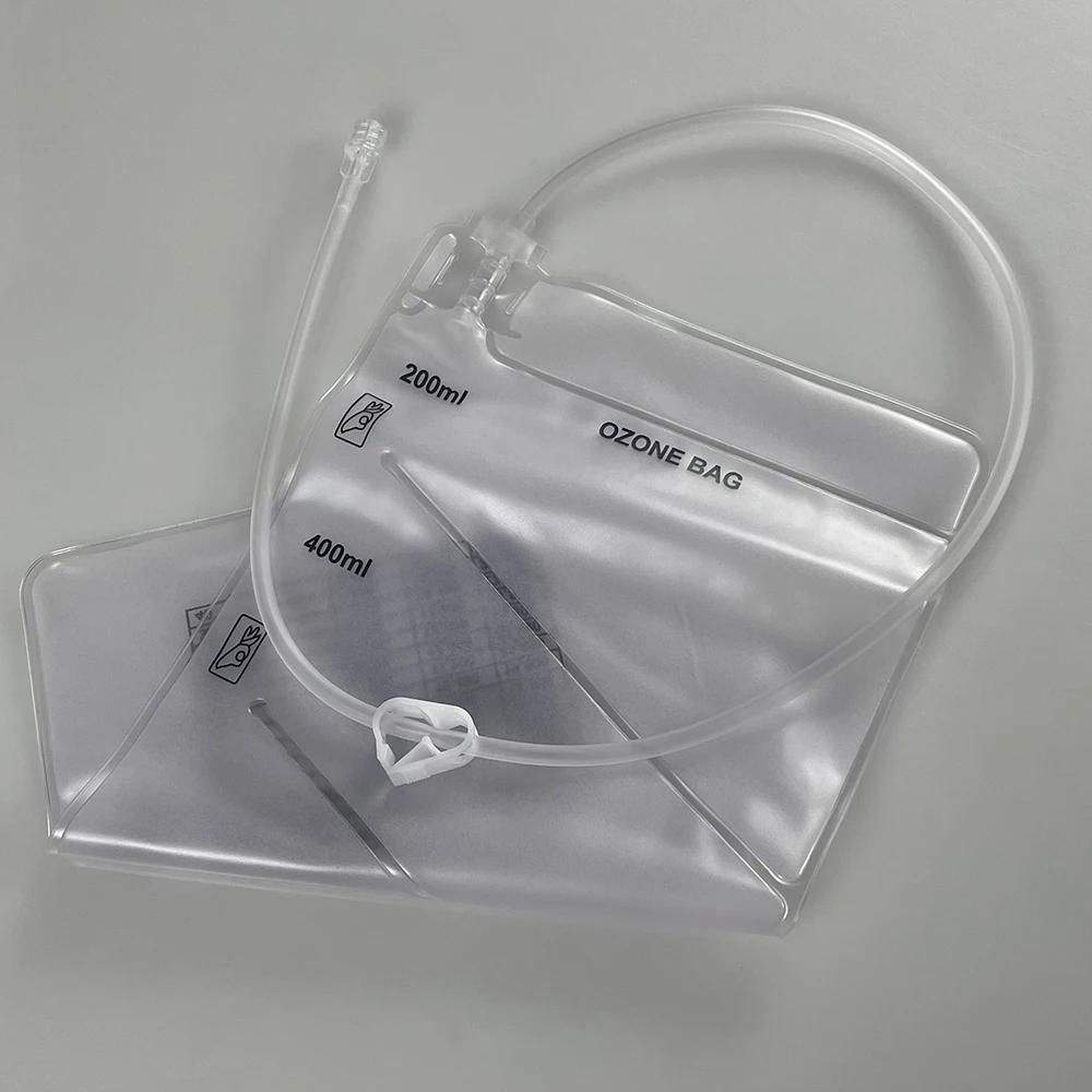 Reusable 3-Chambered Ozone Insufflation Bag 200ml 400ml 750ml ozone insufflation bag