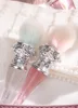 Flower Knows Swan Ballet Blush Stippling Brush Wool Evenly Takes Powder 6