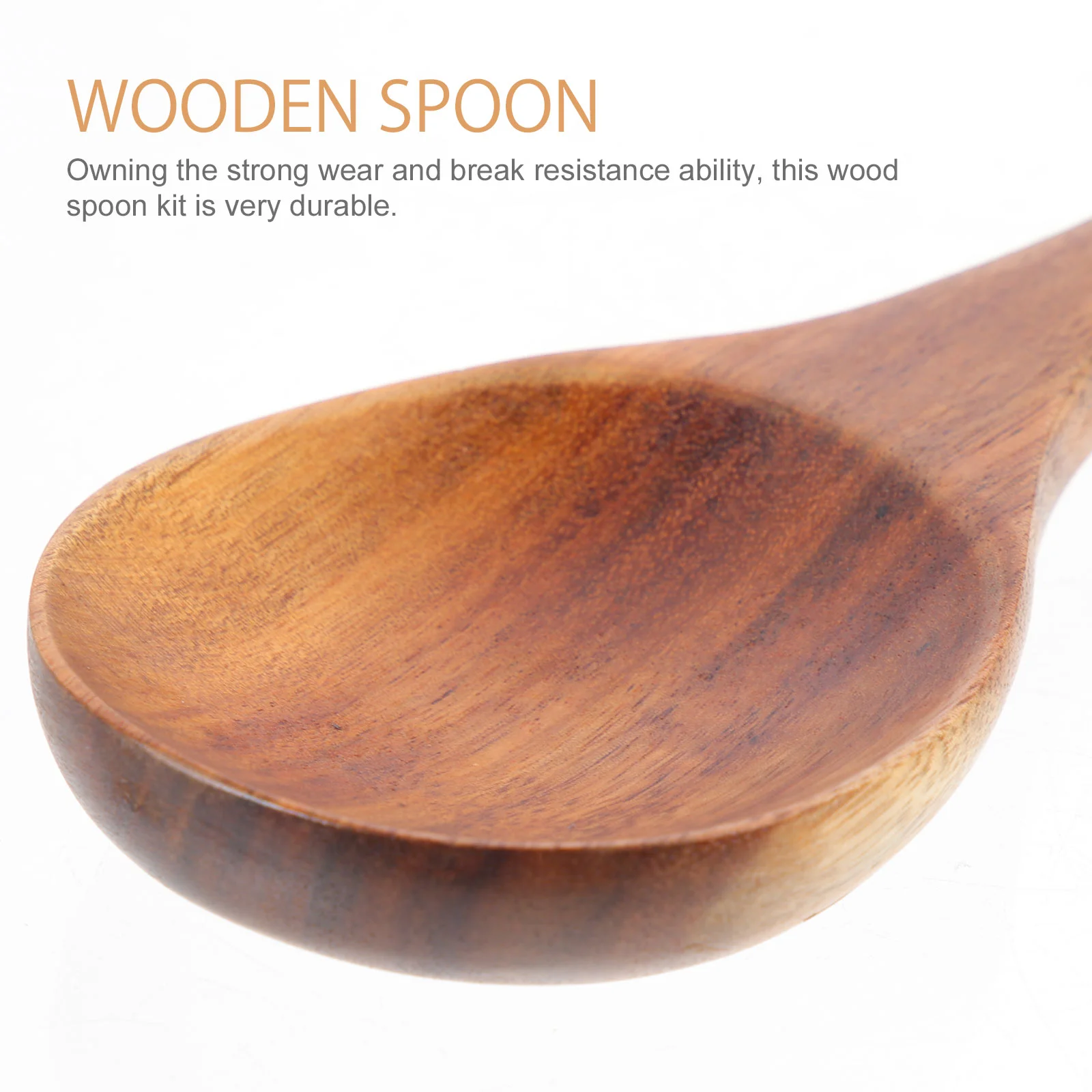 Spoon Wooden Ladle Kitchen Spaghetti Soup Cooking Pasta Spoons Serving Slotted Noodle Serverscooper Mixing Rice Scoop Utensils
