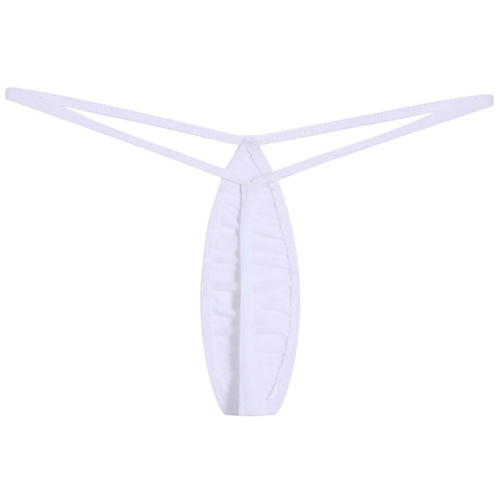 Men Sexy Bikini Briefs Brief String Stretchy Underwear Gay Panties Jockstrap Bikini G-string Thong String Homme Underpants