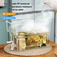Pichet d'eau froide de grande capacité 3,5 l, bouilloire froide avec robinet dans le réfrigérateur, distributeur de boissons glacées, réfrigérateur et robinet 3