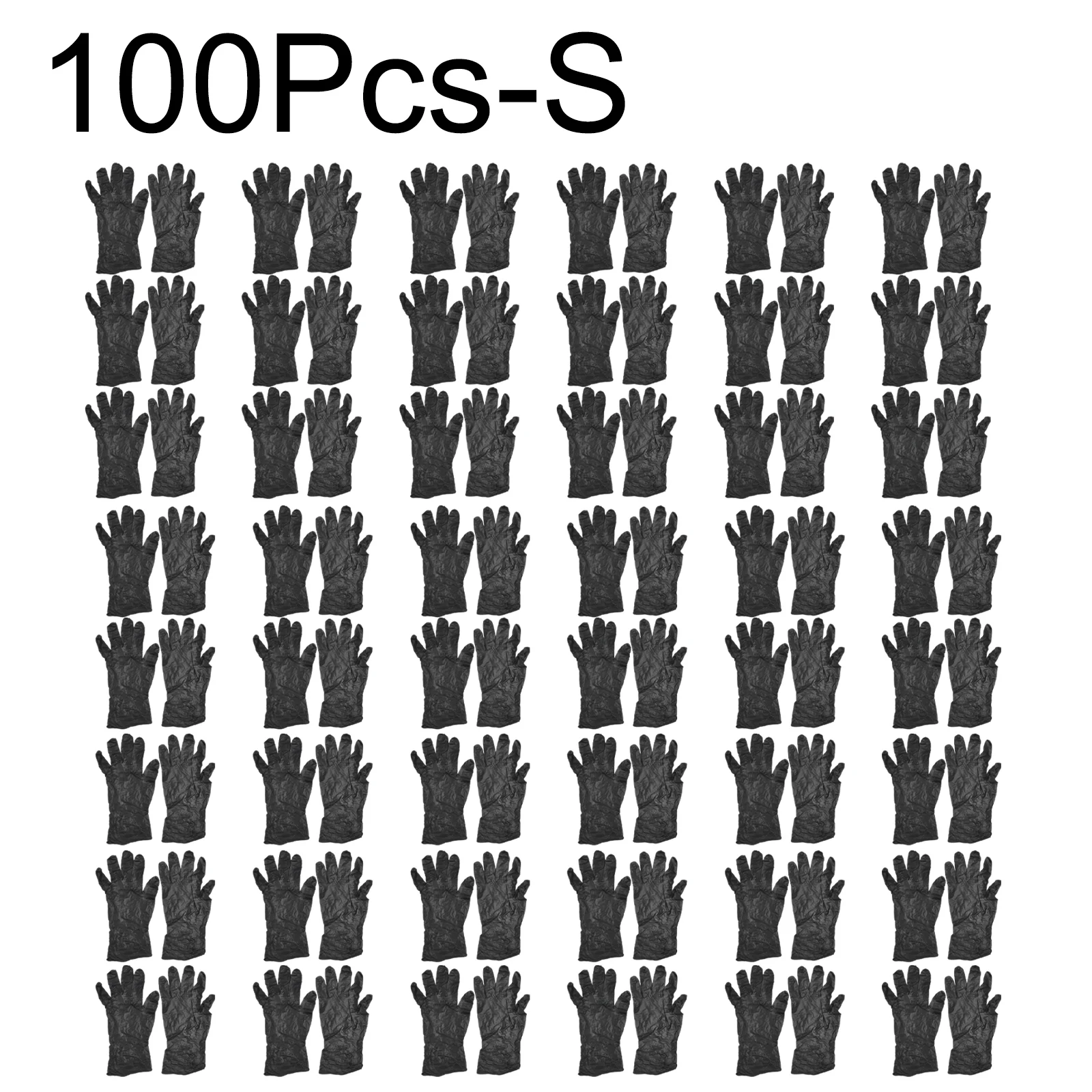 

Перчатки Нитриловые Одноразовые черные, 100 шт.