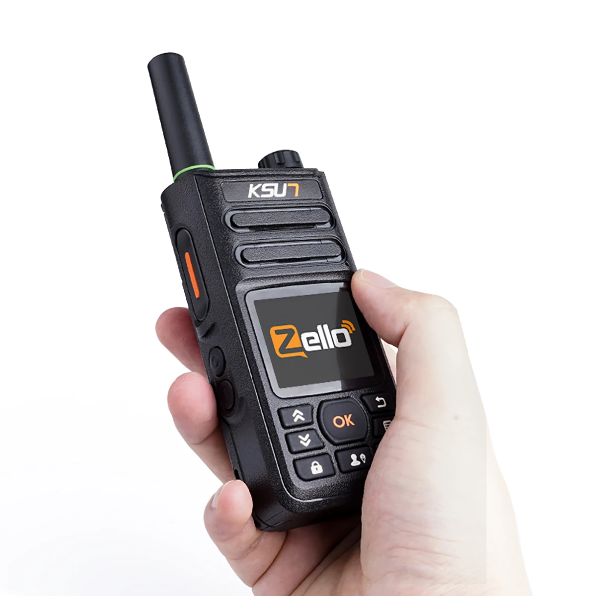 Poc PTT Zello Walkie Talkie 4g WiFi Android Phone Radio Long Range 100 Miles Km Professional Walkie Talkie Insert Your Sim Card