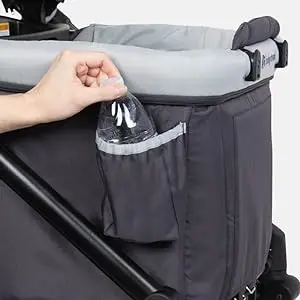 Baby Trend Expedition 2-in-1 Stroller Wagon Outer Storage Pockets to Hold Your Drinks