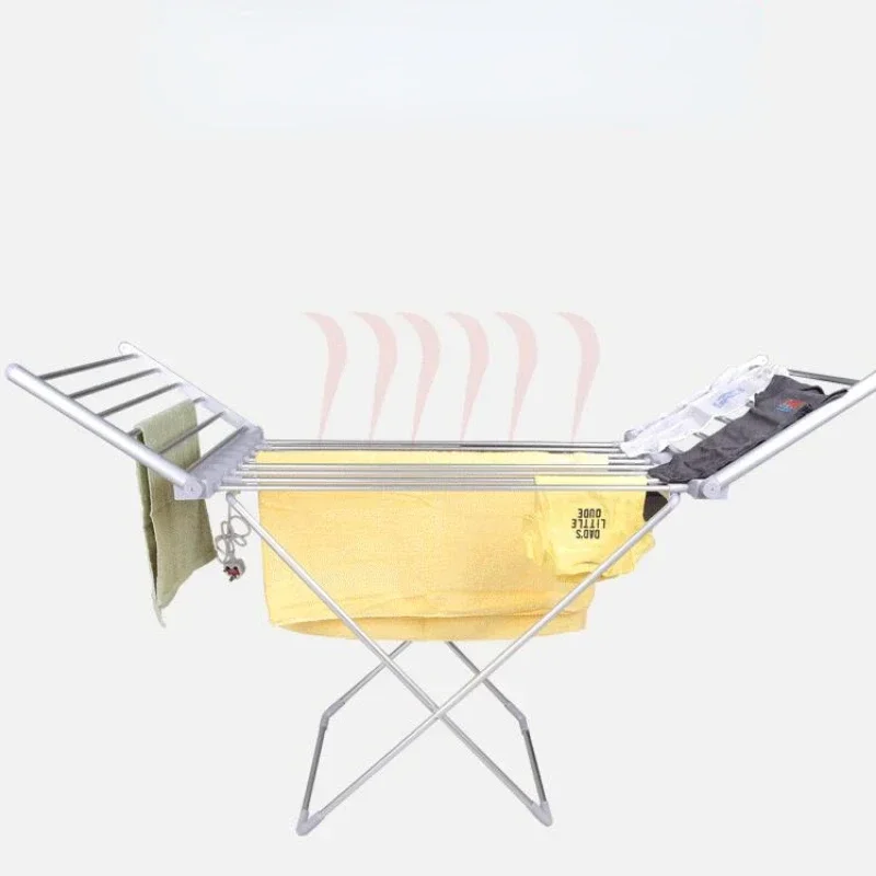 110V/220V Foldable Electric Drying Clothes Dryer Thermostatic Clothes Drying Rack Energy Saving Clothes Shoe Drying Machine 2