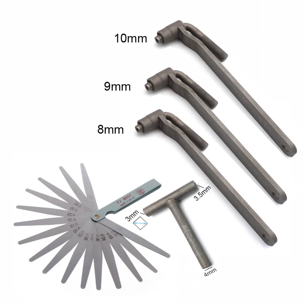 3x Universal Motorcycle Engine Valve adjustment tool valve screw wrench