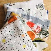 70%bamboo+30% Cotton Muslin Swaddles Wrap Burpy Towel Scraf Bibs Muslin Baby Blankets Newborn Diaper Pielucha 60*60cm 1