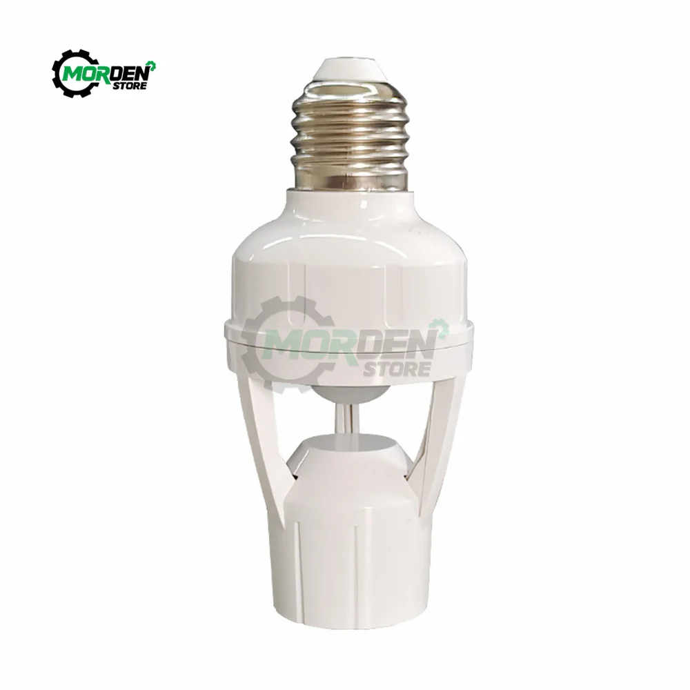 E27 PIR Motion Sensor lamps holder AC110-240V Detector Base Light Switch With Control Bulb Socket Adapter Light  Accessories