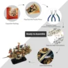 Piececool 3D Metal Puzzle The Wind Breaker Model Building Kits Jigsaw DIY Toys for Teen Adult 6