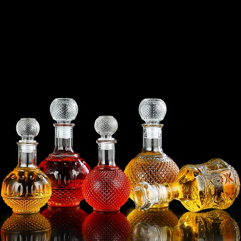 Wine Aerator Decanter 250ml 500ml Glass Crystal Red Wine Decanter