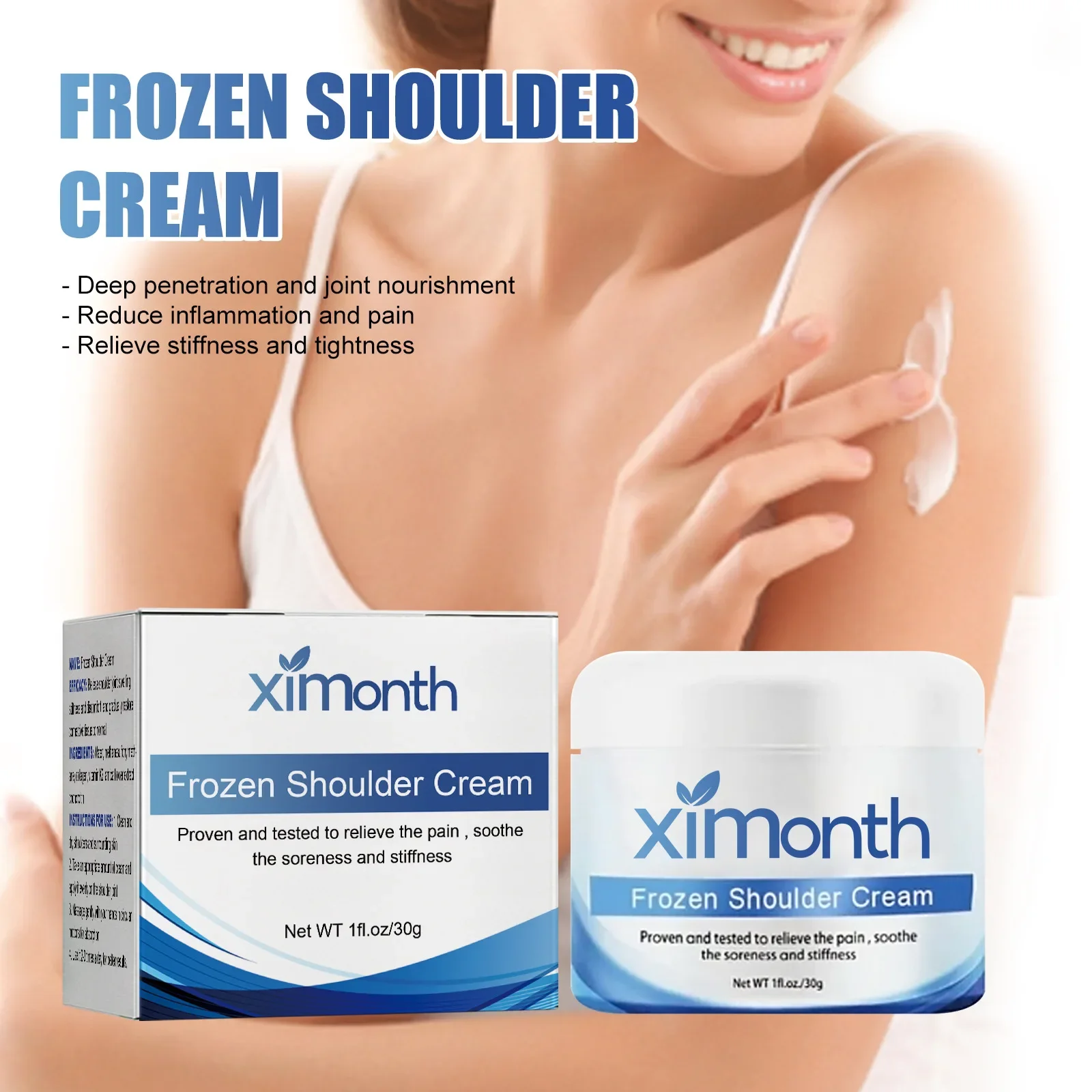 Shoulder Pain Relief Cream Relieve Muscle Soreness Neuralgia Neck Waist Legs Foot Bone Joint Arthritis Rheumatic Cream