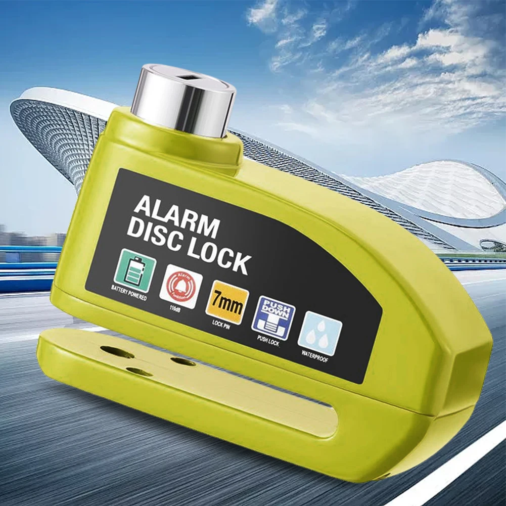 Waterproof Zinc Alloy Bike Disc Brake Lock