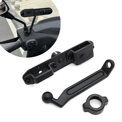 Enhanced Product Title:  
Universal Walkie Talkie Handlebar & Microphone Mount for Bicycles and Motorcycles (On Rearview mirror)