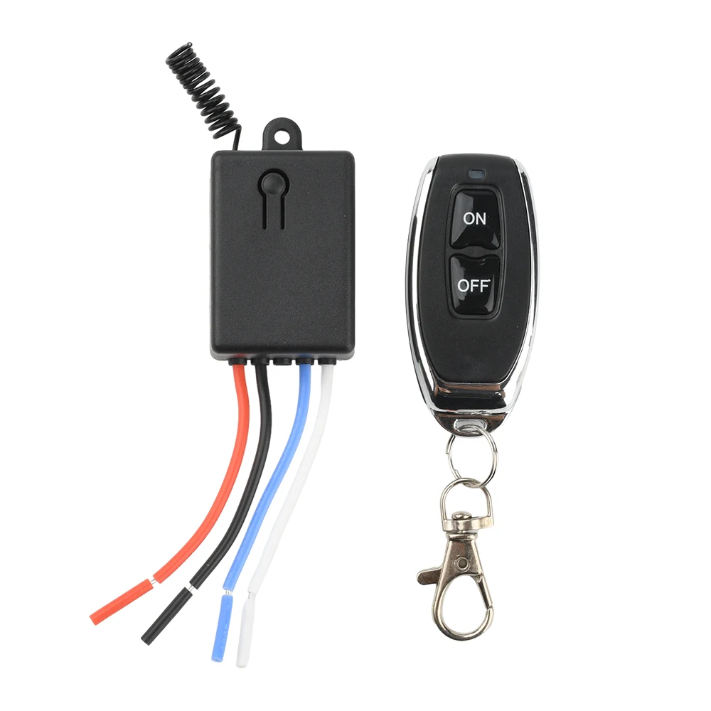 Smart Wireless Switch Receiver 10A 433MHz RF Relay Remote