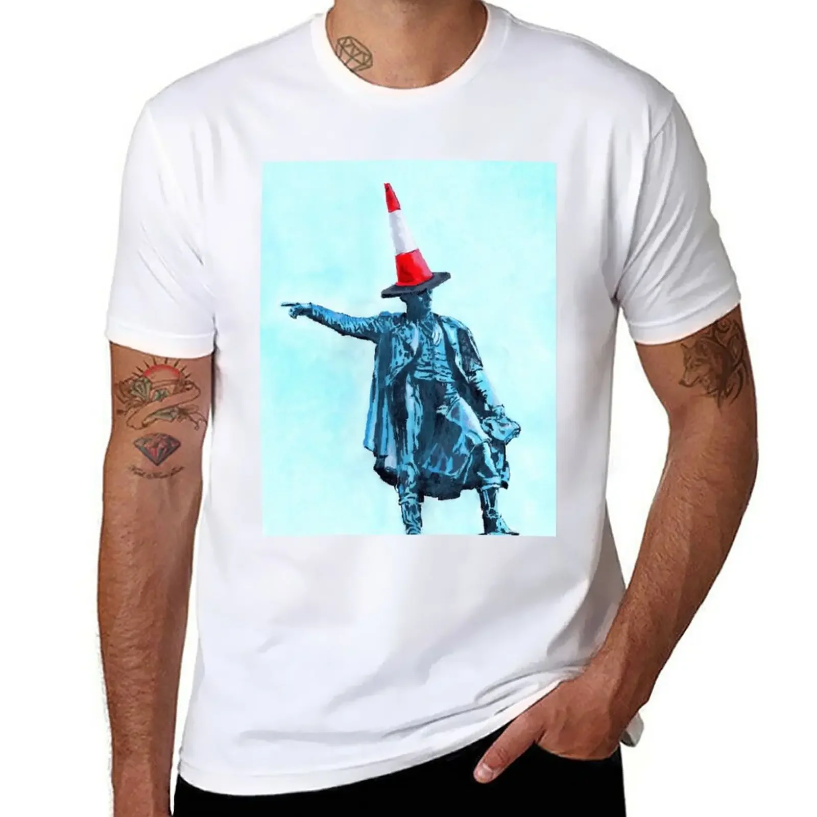 Thomas Conehead Waghorn Of Chatham T-Shirt Camicetta T-Shirt Oversize Da Uomo