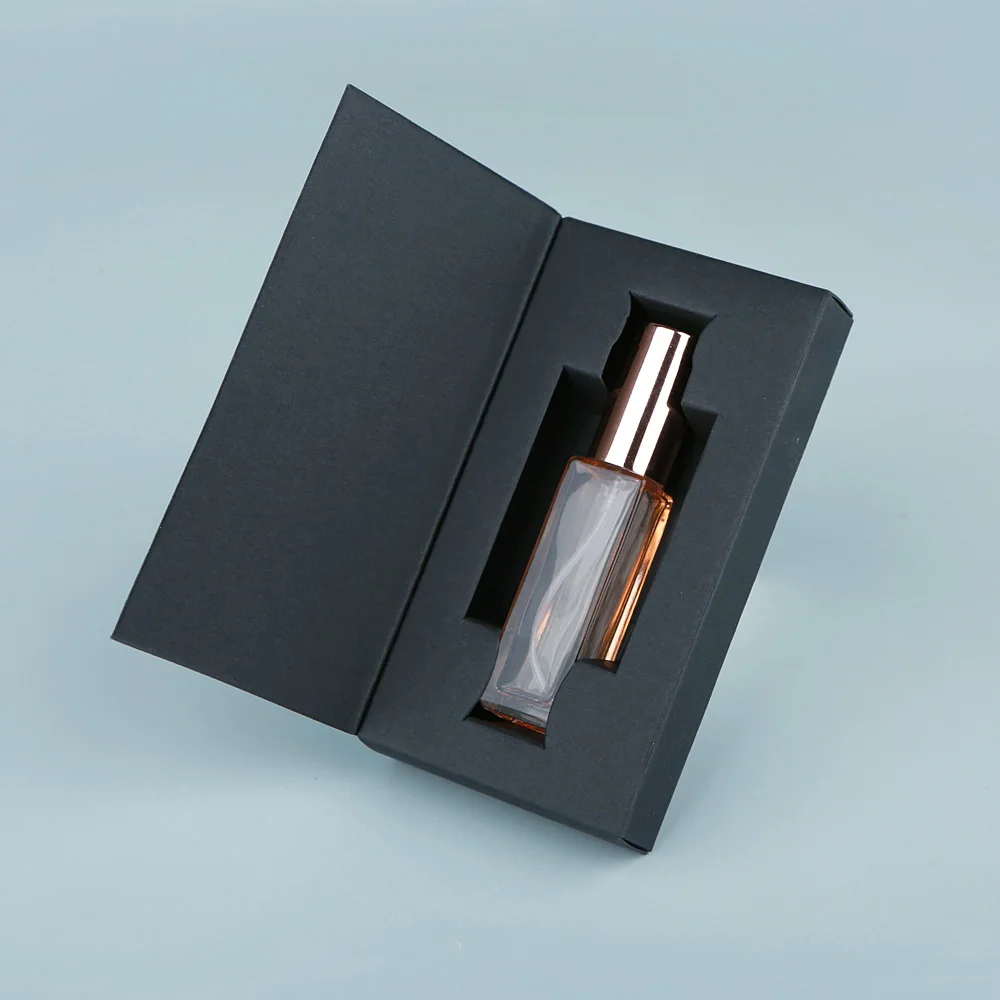 10ml Refillable Thick Glass Perfume Bottles with Colorful Finish and Custom Packaging B... - SKU RGPB1509 - UGI Packaging