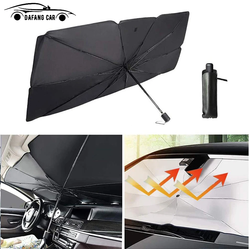 Parasol para parabrisas de coche, sombrilla de verano, protector solar
