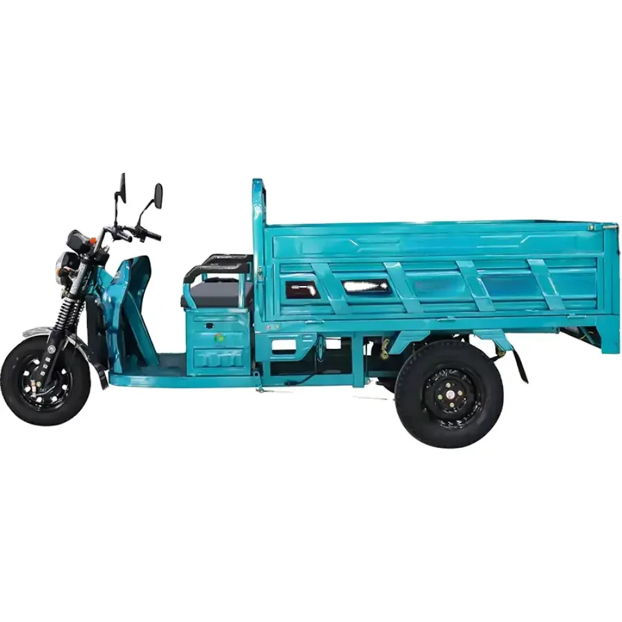 2025 Високоякісний електричний триколісний велосипед 801-1000 Вт, вантажний, сильна потужність, 60 В, моторизований, відкритий корпус, доступний