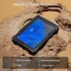 Rugged Tablet 10.1 inch Windows 11 Pro 8GB+128GB Intel N5100 Sunlight Readable 4G LTE GPS Heavy Duty Indust RS232 DB9 UART 4