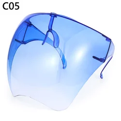 Enhanced UV Protective Full Face Visor Sunglasses with Anti - Fog Technology (Other)