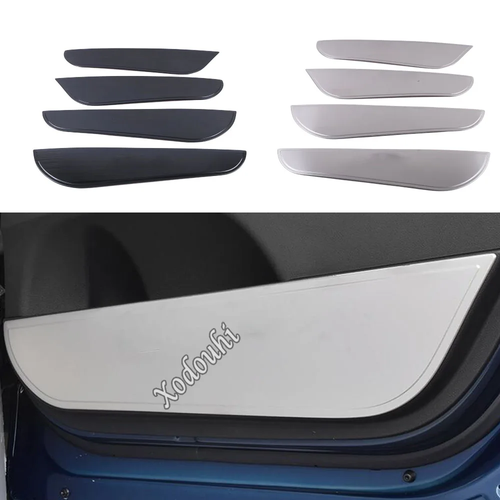 

Для Hyundai Santa Fe SantaFe 2019 2020 2021-2024, внутренняя дверь автомобиля, Противоударная панель, наклейка на рамку, автомобильные аксессуары для интерьера