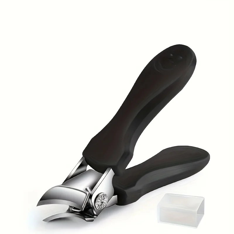 Kalın ve Zor Kesilebilen Ayak Tırnakları için Ağır Hizmet Tipi Profesyonel Tırnak Makası - Geniş Açılışlı Sıçrama Önleyici Tasarım, Ultra Keskin Bıçak