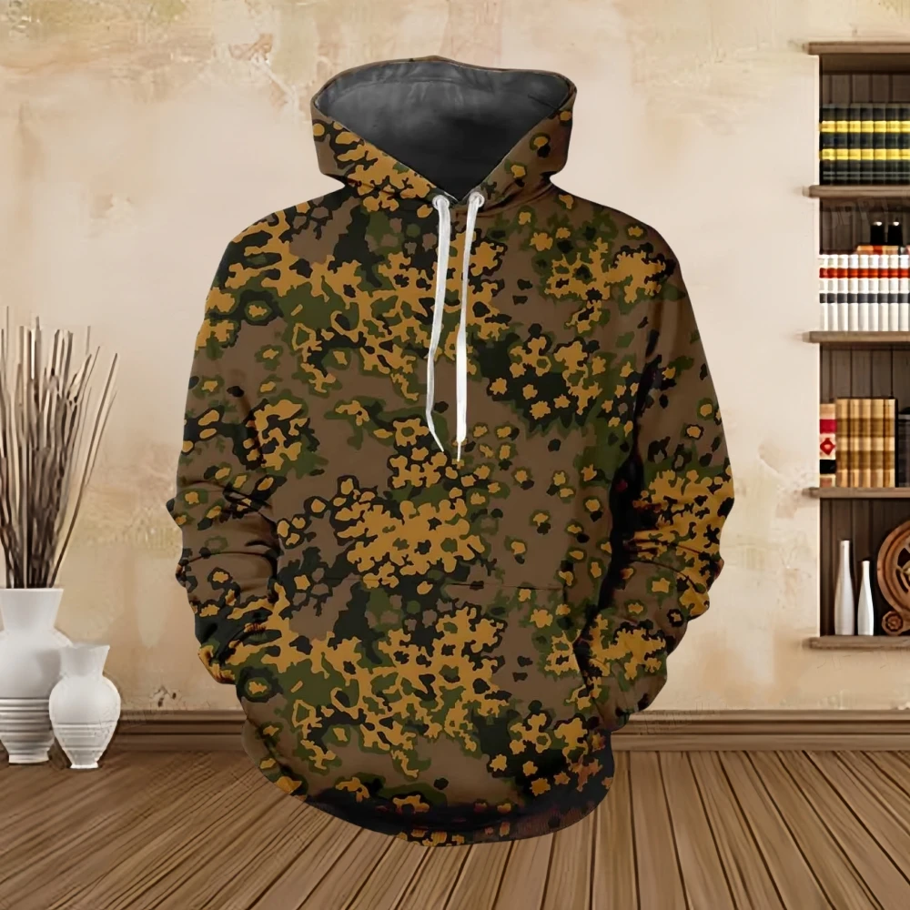 Men's hoodie camouflage military uniform 3D printing long-sleeved hoodie autumn and winter outdoor sports comfortable sweatshirt camouflage hoodie,men camo hoodie