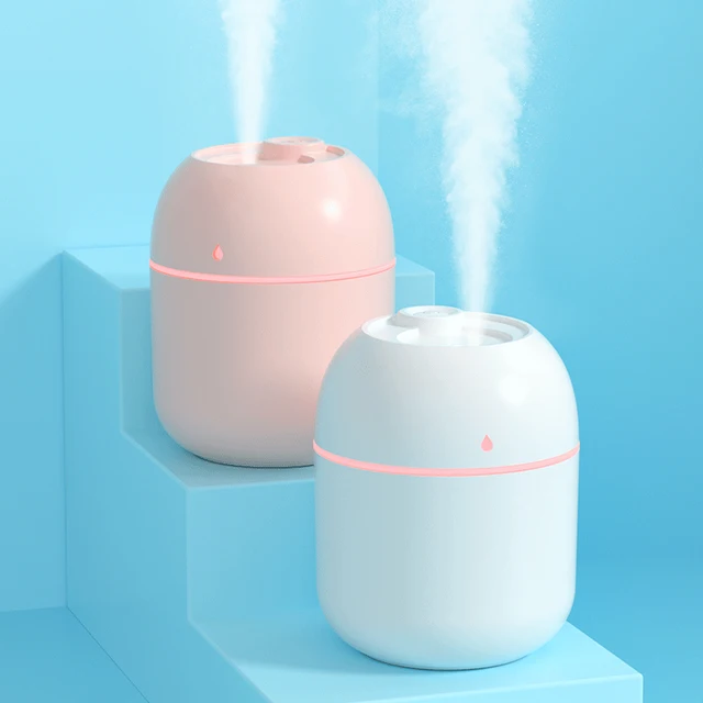 220ml Portable USB Ultrasonic Air Mini Humidifier Essential Oil Diffuser Car Purifier Aroma Anion Mist Maker 1