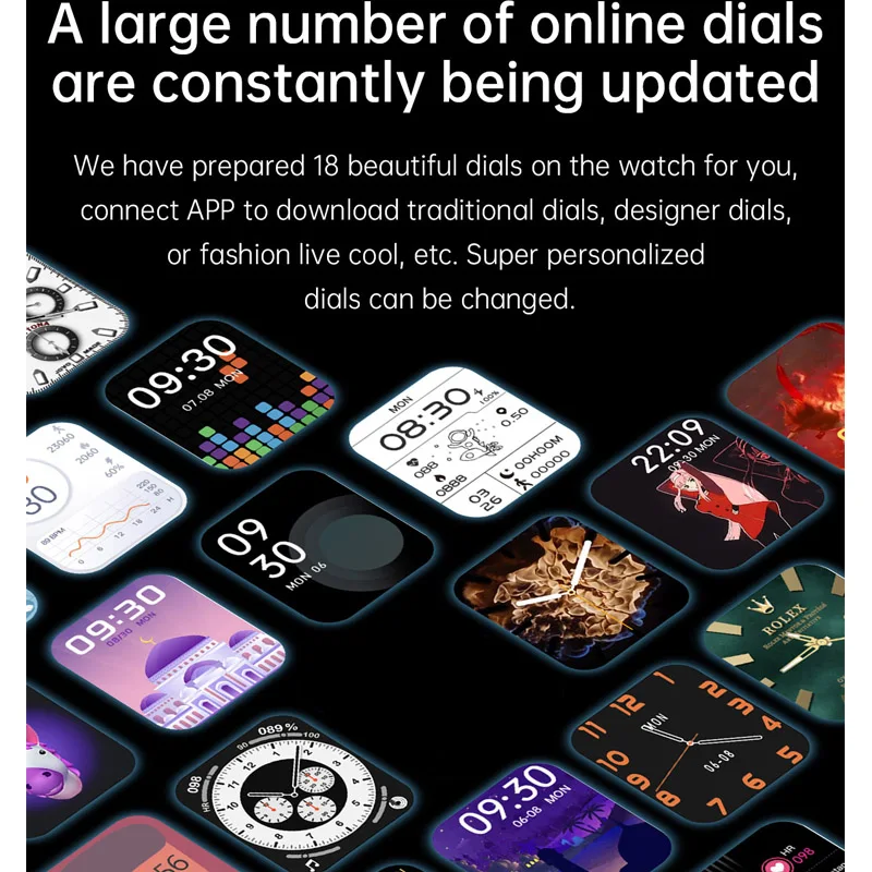 Iwo HW22 ÷ Ʈ ġ 44MM ø 6    ȭ 3D ̳ IP67  ȣ Smartwatch
