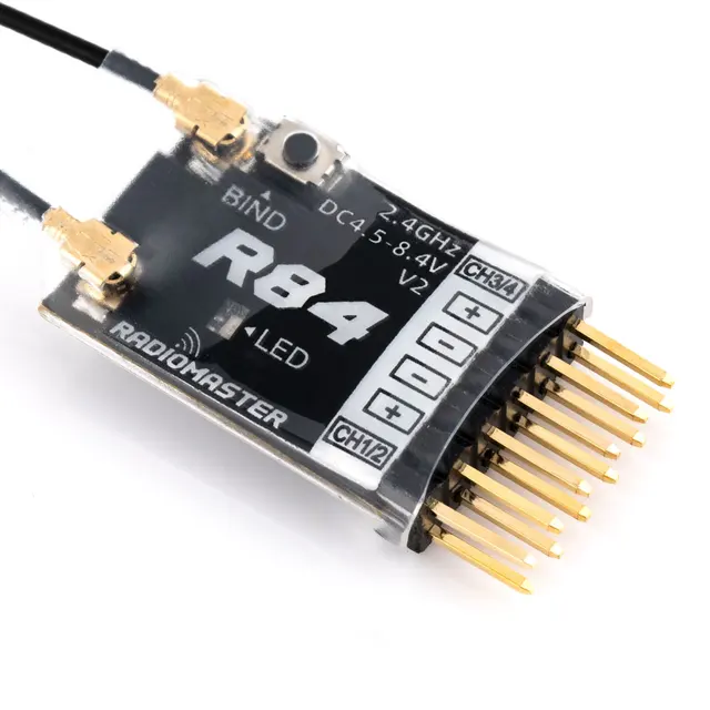 RadioMaster R84 V2 4ch SFHSS PWM Receiver 1