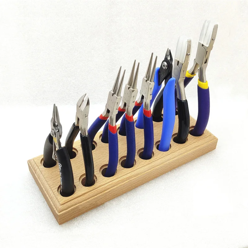 

12/16 holes Plier Tool Holder for Storing Pliers Storage Wire Cutters Convenient to Find the Required Pliers Gift for DIY Work