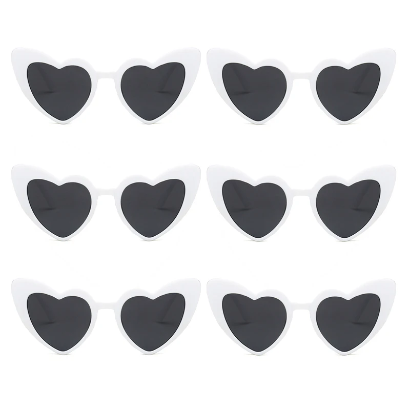 Occhiali da sole a forma di cuore Matrimonio Sposa Regalo damigella d