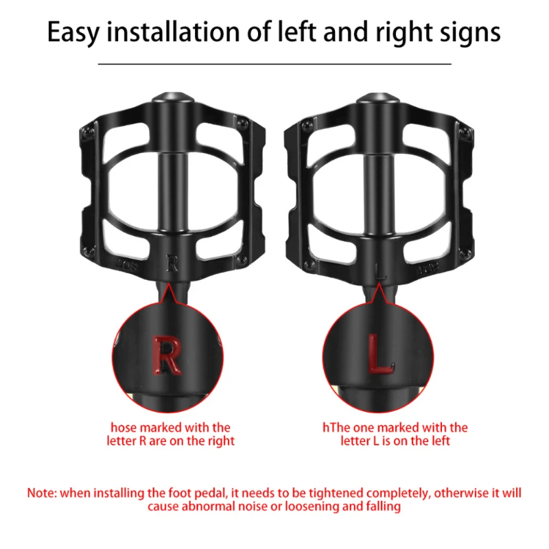 Ultralight 4 Bearing Bicycle Pedals Widen Aluminum Alloy BMX MTB Road Mountain Bike Sealed Bearing Pedal MTB Bicycle