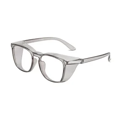 Anti - Fog Blue Light Blocking Protective Eyewear with UV and Dust Protection (Transparent grey)