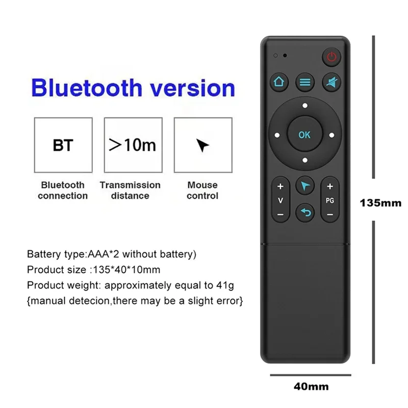 YS Bluetooth 5.2 Wireless Infrared Controller for TV Projector Smart TV Box and PC Smart Home Universal Remote Control IR