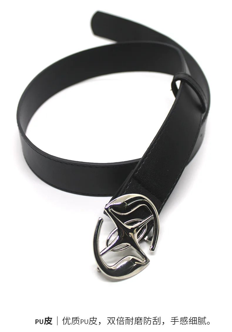 Luxury Belt Metal Buckle Black Fashion Jean Belt Men Luxury Black Belt Design 2023