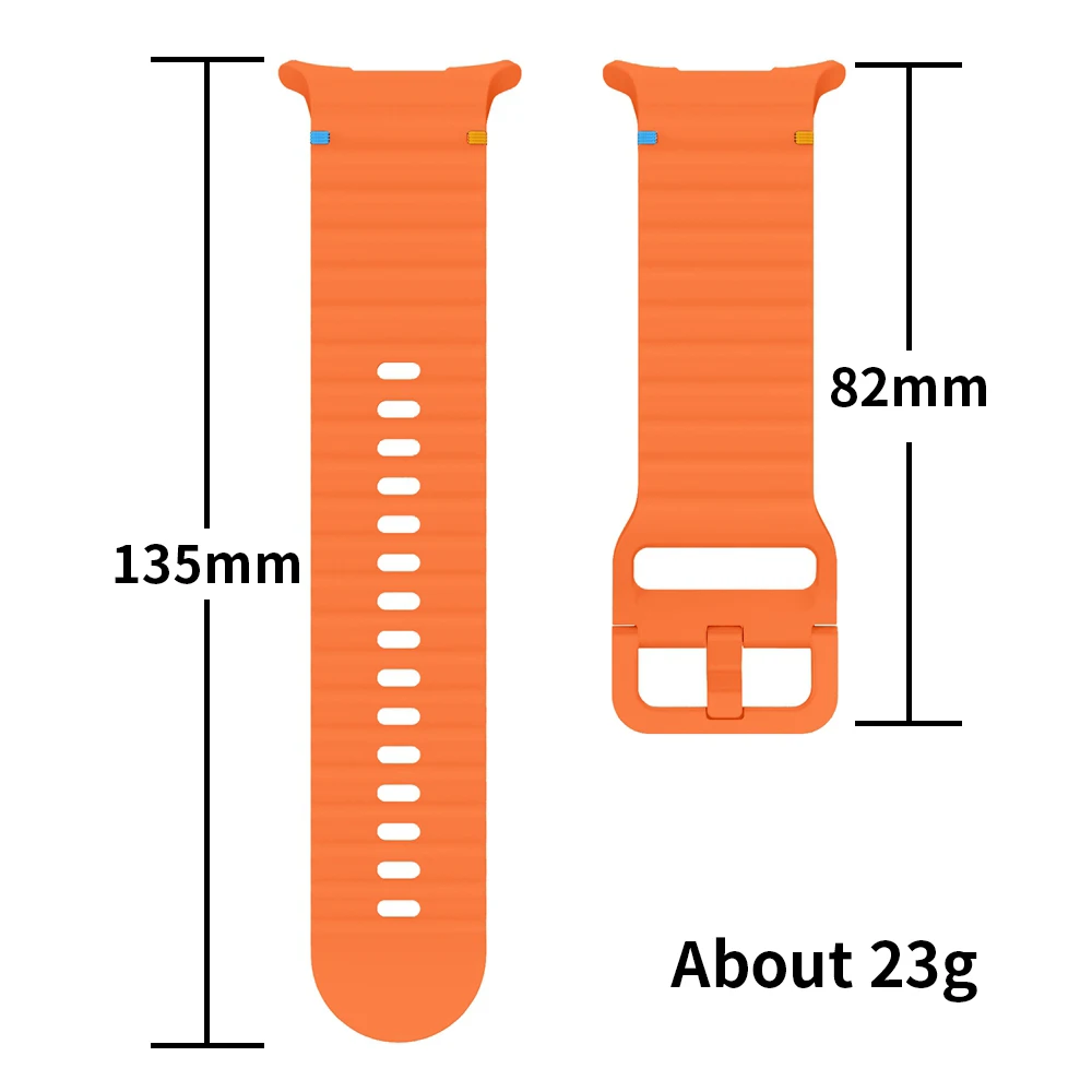 Premium No-Gap Silicone Sport Strap