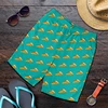 Funny Pizza Pattern Beach Shorts Men 3D Printing Pizza Board Shorts Swimsuit Summer Quick Drying Ice Shorts Sportwear GYM Shorts 5