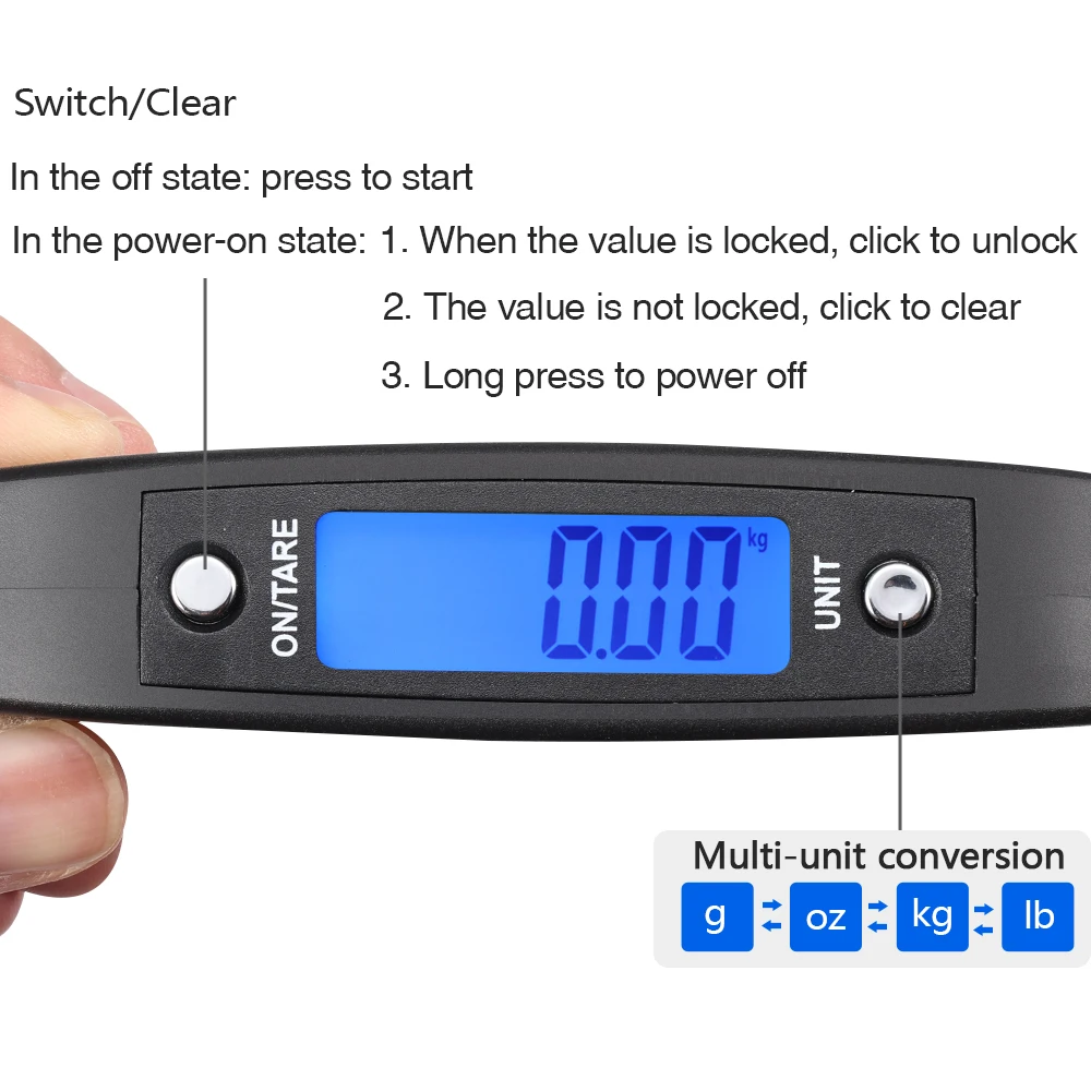 2-Handed Luggage Scale