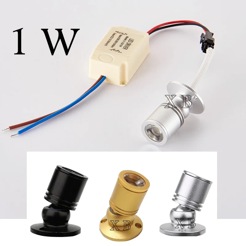 LED 쇼케이스 조명 1W 2W 3W 5W 조절 가능 스포트라이트 전시용 LED 보석 진열 조명 다이아몬드 매장용 40/175/200/365MM