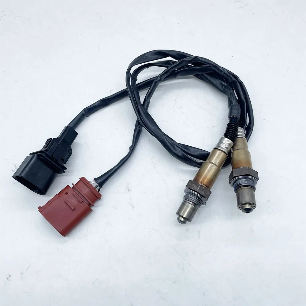 Set Of 2 Upstream & Downstream O2 Oxygen Sensor SG1170 17014 0258007351 0258007057 021906262B For Audi TT VW Golf GTI Jetta 1.8L 6