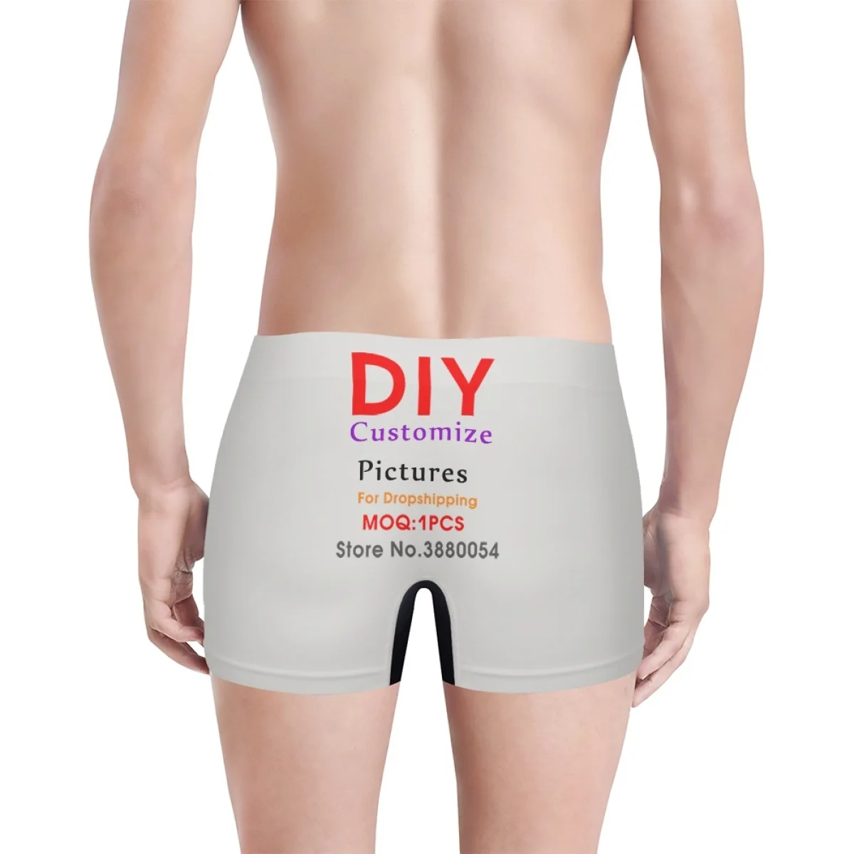 Custom Man Casual Shorts Underpants Boxershorts Men Boxers Male Underwear Menโs Panties Soft Boxer Briefs 2024 New Dropshipping