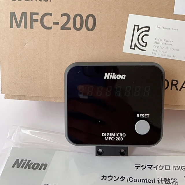 即決 Nikon(ニコン) DIGIMICRO MFC200 カウンタ ACアダプターセット 未使用 工具、DIY用品