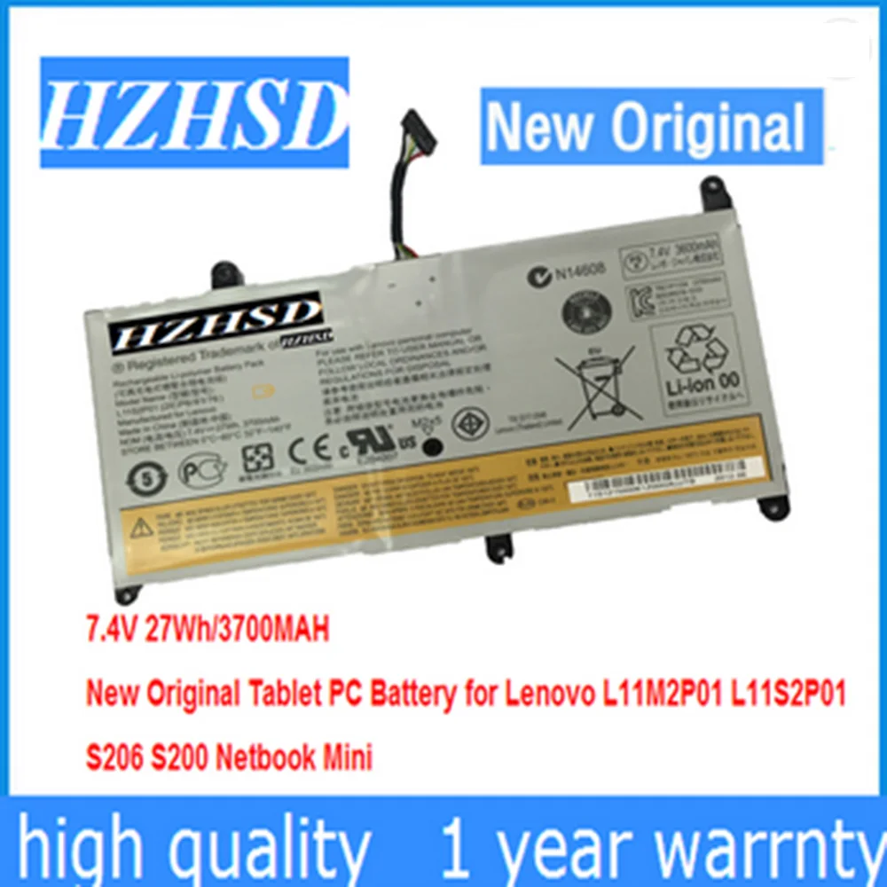 Batteria Per Tablet Pc 7.4V 27Wh Per Lenovo Muslimatexlimab S206 S200 Netbook Mini