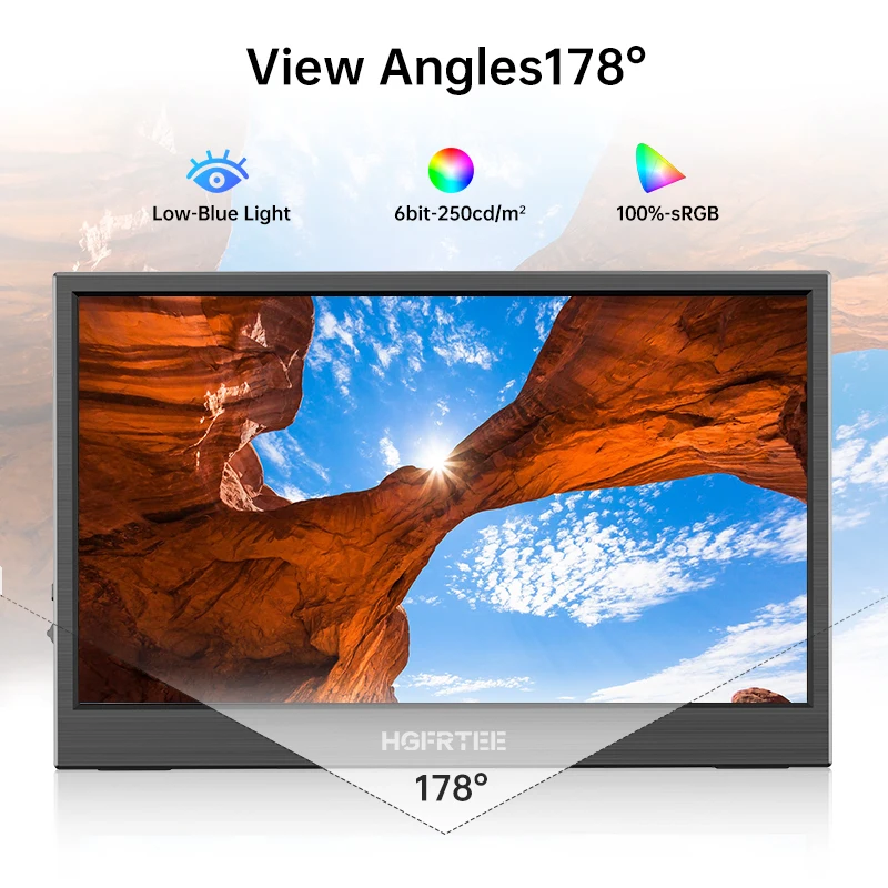 14 Inch Portable Touchscreen Monitor for Laptops