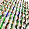 10/30/50pcs Band 6mm STAINLESS STEEL Mood Rings Bright Glazed Men Women Changing Color Ring Quality Jewelry Gifts 2